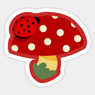 Ladybug Sticker